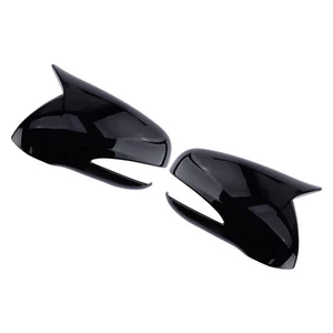 Glossy Black Rearview Mirror Cover Caps Fit For Lexus IS IS250 IS350 2006-12 - Picture 1 of 5