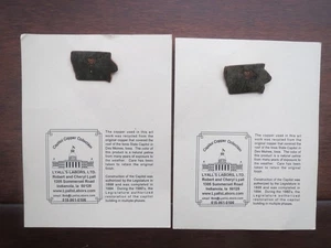 Zwei Iowa State Capitol Kupfer Sammlung State of Iowa Pins - Bild 1 von 4