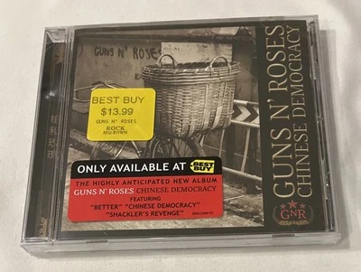 Chinese Democracy [Cover A] by Guns N' Roses (CD, 2008) SEALED Foto 1 de 3