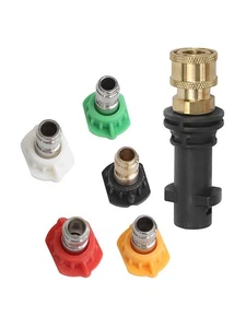 14 Inch Adapter for Karcher Pressure Washers K2 K3 with 5 Spray Tip Attachments - Picture 1 of 12