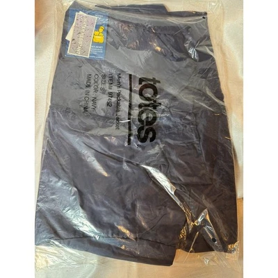 Chaqueta Embalable Totes Para Hombres Nueva con Etiquetas y Sellada Resistente al Agua Azul Marino Talla Pequeña Foto 1 de 4