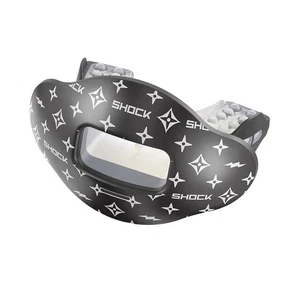 Shock Doctor Mouthguard Max Airflow (Black LUX) OSFM One Size Fits Most w Tether - Picture 1 of 4