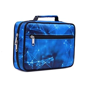 Bible Cover Case Carrier Carrying Bag with Handles for Women Floral Blue Sky - Picture 1 of 7