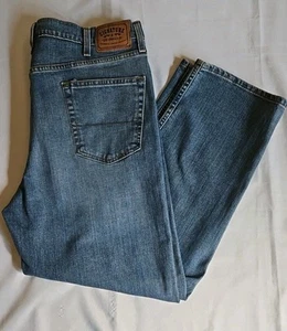 Jeans Levis Signature blu relaxed fit lavaggio medio denim pesante uomo taglia 40x30 - Foto 1 di 11