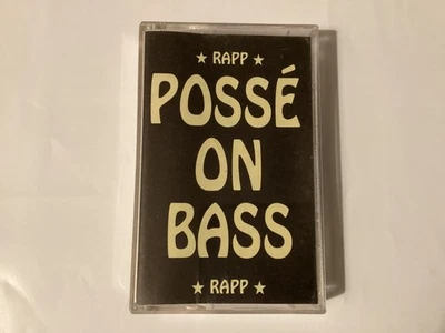 Posse On Bass Rare Vintage Rapp 1988 swap meet dj mixtape spike vst sweet tee - Image 1 of 4