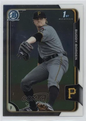 2015 Bowman Chrome Prospects Buddy Borden #BCP63 - Image 1 of 2