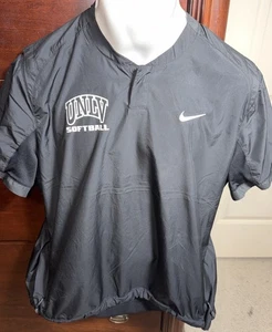 UNLV Rebels Softball Nike Kurzarm schwarz Käfig Jacke Größe XL - Bild 1 von 15