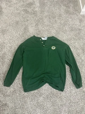 Camisa polar vintage con botones Green Bay Packers talla mediana años 99-00 (pequeño agujero de alfiler) Foto 1 de 4