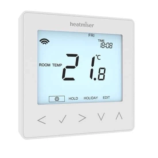 Heatmiser neoStat V2 Programmable Thermostat - Glacier White - Image 1 of 1