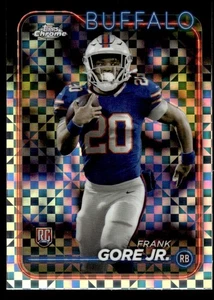 2024 Topps Chrome X-Fractor Frank Gore Jr. Rookie Buffalo Bills #260 - Picture 1 of 2