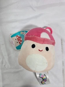 Squishmallow 3,5" Mushroom Malcolm PLÜSCH CLIP NEU - Bild 1 von 2