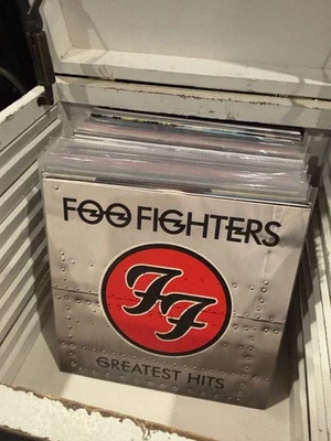Foo Fighters GREATEST HITS 2 LP RED Colored Vinyl EMBOSSED COVER GATEFOLD Ltd Ed - Image 1 of 4