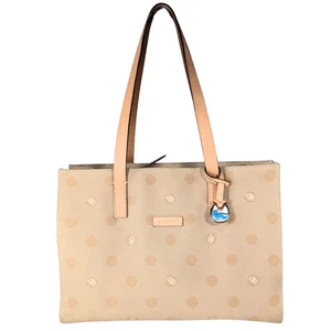 Bolso de Mano Dooney & Bourke Vintage Caqui Lona Jacquard Lunares - Imagen 1 de 13