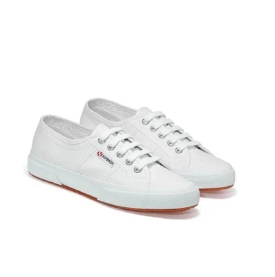 NIB Superga 2750 Cotu Classic Sneakers White 40 Women's 9 Men's 7.5 Italian - Image 1 of 4