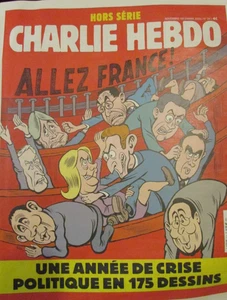 CHARLIE HEBDO N° HORS SERIE UNE ANNEE DE CRISE POLITIQUE EN 175 DESSINS - Bild 1 von 1