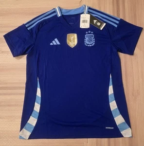 Adidas Women’s Argentina FIFA World Cup 2022 Away Jersey Sz LARGE Blue IP8384 - Picture 1 of 3