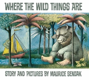 Where The Wild Things Are by Maurice Sendak (English) Hardcover Book - Picture 1 of 1