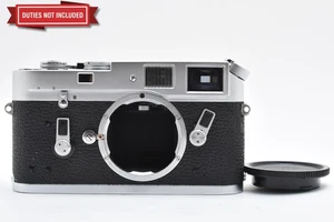 [Near MINT+++] Leitz Leica M4 Silver 35mm Rangefinder Film Camera From JAPAN - Picture 1 of 16