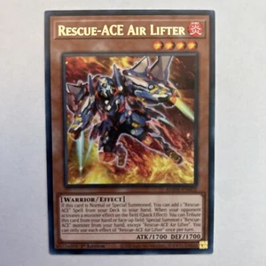 Yugioh Rescue-ACE Air Lifter AMDE-EN002 raro 1a edizione quasi nuovo con manica - Foto 1 di 1