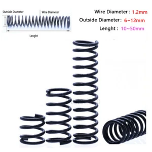 Compression Spring Various Size 6-12mm Outer Dia & 10-50mm Length Pressure Large - Picture 1 of 6