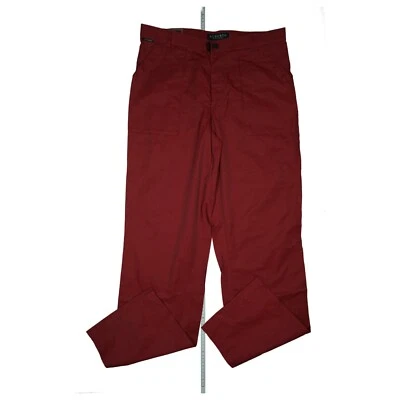 Pantalón ligero de verano Alberto Clint para hombre senderismo trekking 102 W34 L36 rojo vino Foto 1 de 4