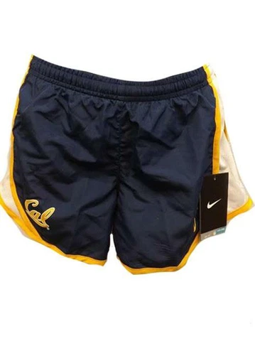 NEW CAL California Bears Youth Girls M-L Nike Dri-Fit Running Shorts $28 Cover