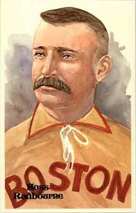 1980 - 2002 PEREZ STEELE - #24 HOSS RADBOURNE - 04050/10000 BOSTON RED SOX -