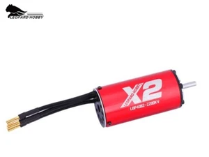 Motor de arranque LEOPARD Brushless Inrunner LBP4082/X2-2Y 1600 KV (RPM/Voltio) 6S 120A - Imagen 1 de 5