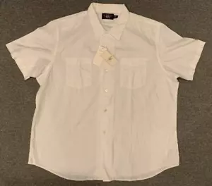 Polo Ralph Lauren Double RL Fenton manica corta XXL NUOVA CON ETICHETTE RRL tasche - Foto 1 di 5