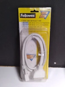 Fellows 6 Foot IEEE 1284 AB Printer Cable - Male to Centronics Connection P-017 - Picture 1 of 4
