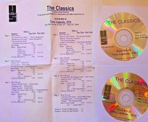 RADIOSHOW 7/18/05 CLASSICS '72:13 MIN DOOBIE BROS & 12 MIN ROLLSTEINE SET - Bild 1 von 1