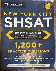 New York City SHSAT: 1,200+ Practice Questions by The Tutorverse (2020, Trade... - Imagen 1 de 7