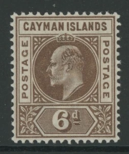 CAYMAN IS., COMO NUEVO, #6, OG LH, LIMPIO, SÓLIDO Y CENTRADO - Imagen 1 de 1