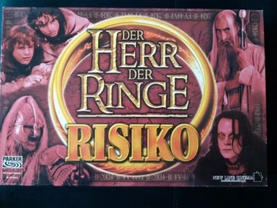 Risiko Der Herr der Ringe Incl. Erweiterung Gondor & Mordor  100% komplett TOP - Bild 1 von 4