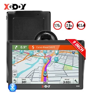 XGODY 9 Zoll 16G PKW GPS Navigationsgerät Auto Navi Wohnmobil Navigation Navi FM - Bild 1 von 16