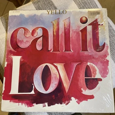 Yello - Call It Love - Used Vinyl Record 12 - 63 - T6035A Foto 1 de 3