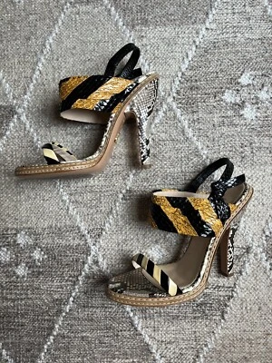 Sandalias Prada Primavera 2009 Piel de Serpiente y Charol 38 Foto 1 de 4