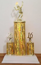15" Trophy - Free Engraving - Choice of Sport/Activity/Column Color