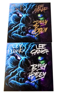 ALLA XUL ELU:NECRONOMICHRON 2 亲笔签名 CD 插入 MNE TWIZTID AXE 阅读广告 — 第 1/3 张图片