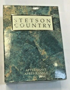 Stetson Country Men's Cologne By Coty 1oz/30ml After Shave - Picture 1 of 4