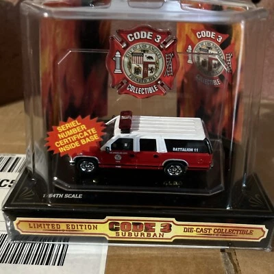 Code 3 Collectibles City Of Los Angeles Bundle Of 5 GMC Command Suburbans - Image 1 of 4