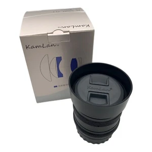 KAMLAN FS50mm F1.1 CANON EF-M KAM0012 fixed focal length lens from japan - Picture 1 of 7