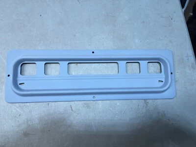1969 DODGE A-100 PICK-UP GAUGE CLUSTER FACE PLATE BEZEL COVER CLEAN PRIMED  a++ - Image 1 of 4
