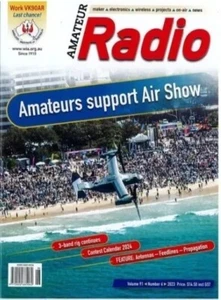 Amateur Radio Magazine Volume 91 No 6/Amateurs support Air Show - Picture 1 of 3