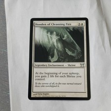 MTG Honden of Cleansing Fire Champions of Kamigawa x1 Regular Uncommon