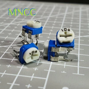 1pc~5pcs 104 100KΩ RM065 Trimpot Potentiometer Variable Single Turn Resistors - Picture 1 of 4