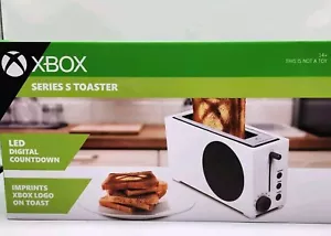 Xbox Series S Limited Edition Toaster Imprints Logo Wide Slot 2 Slice Timer NEW - Picture 1 of 5