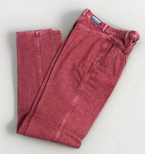 Vintage 90s Rocky Mountain High Rise Bareback Jeans Pleated 9/10 Western Cowgirl - Picture 1 of 13