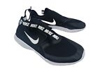 Nike Boys Flex Runner AT4662-001 Black White Running Shoes Sneakers