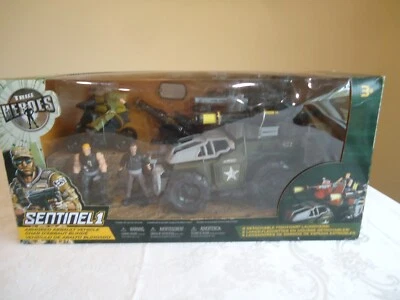 Toys "R" Us True Heroes Sentinel 1 Assault Vehicle with Men and Accessories - Image 1 of 4